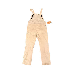 Men's LIVSN flex canvas cream Overalls Waist 34 length 32